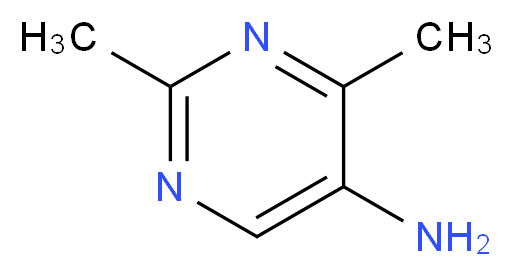 2,4-dimethylpyrimidin-5-amine_分子结构_CAS_35733-53-0