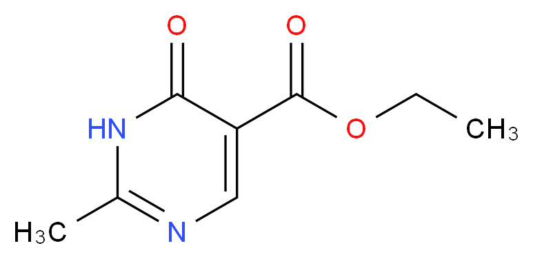 Ethyl 4-hydroxy-2-methylpyrimidine-5-carboxylate_分子结构_CAS_67383-32-8)
