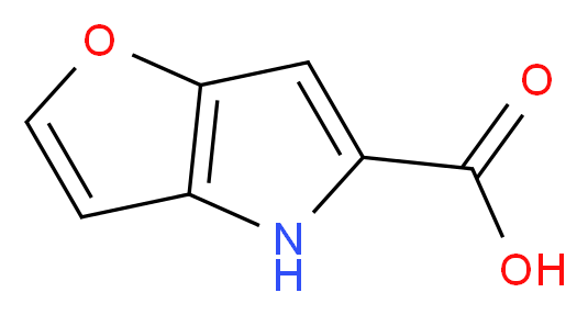 4H-Furo[3,2-b]pyrrole-5-carboxylic acid_分子结构_CAS_67268-37-5)
