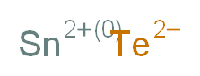 碲化锡(II)_分子结构_CAS_12040-02-7)