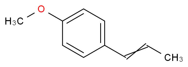 1-methoxy-4-(prop-1-en-1-yl)benzene_分子结构_CAS_4180-23-8