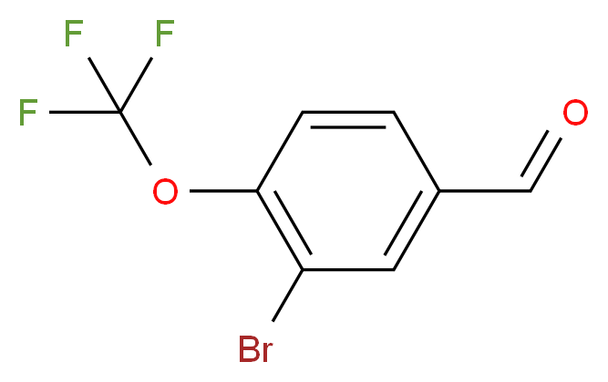 3-Bromo-4-(trifluoromethoxy)benzaldehyde 99%_分子结构_CAS_85366-66-1)