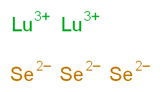 dilutetium(3+) ion triselandiide_分子结构_CAS_12163-21-2