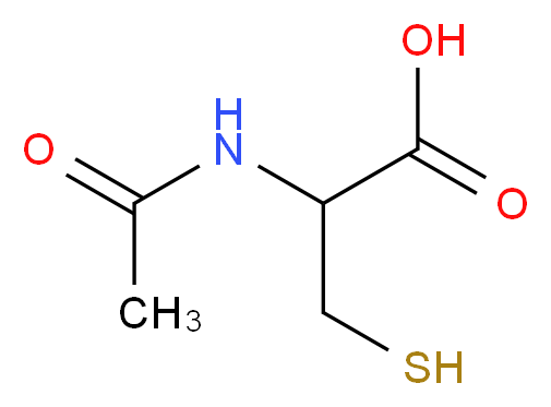 2-acetamido-3-sulfanylpropanoic acid_分子结构_CAS_7218-04-4