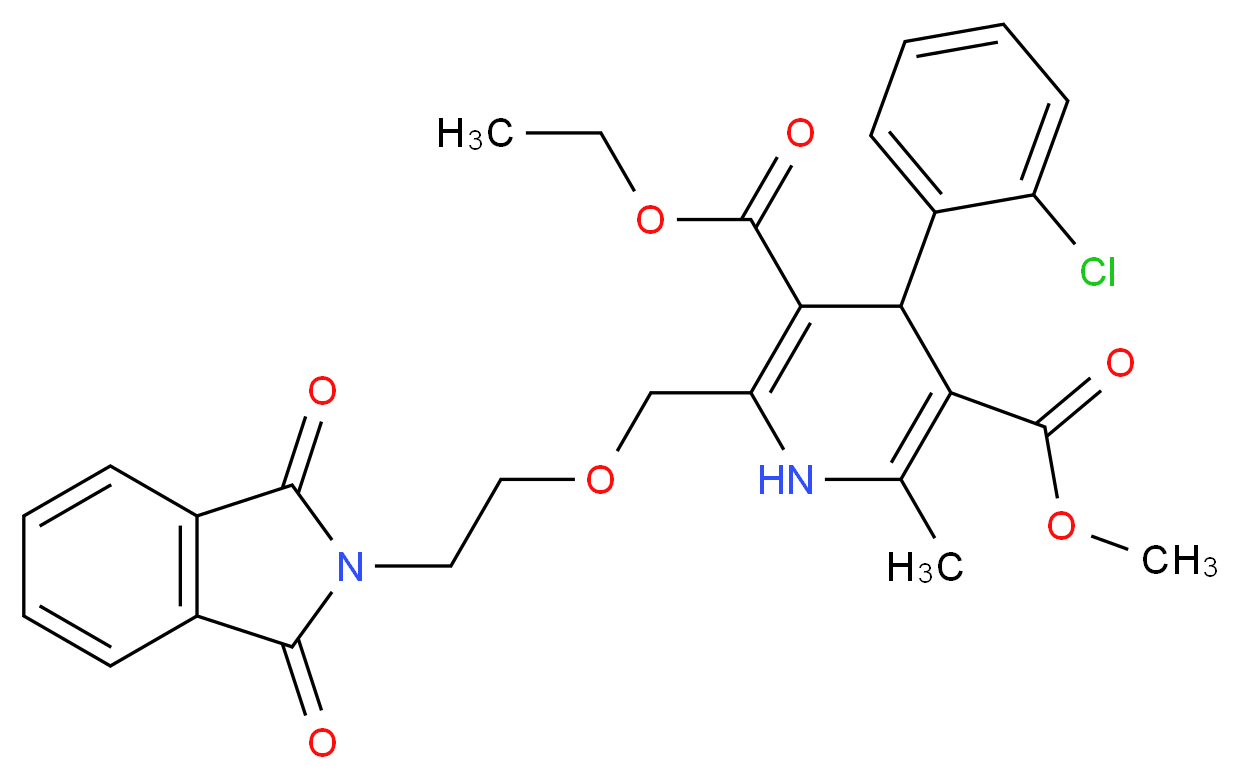 Phthaloyl Amlodipine_分子结构_CAS_88150-62-3)