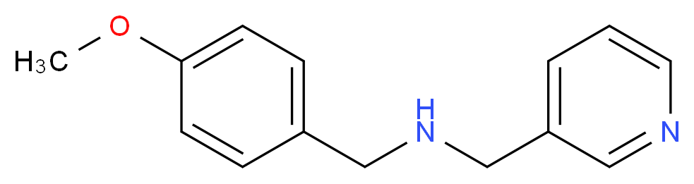 (4-Methoxy-benzyl)-pyridin-3-ylmethyl-amine_分子结构_CAS_355382-21-7)