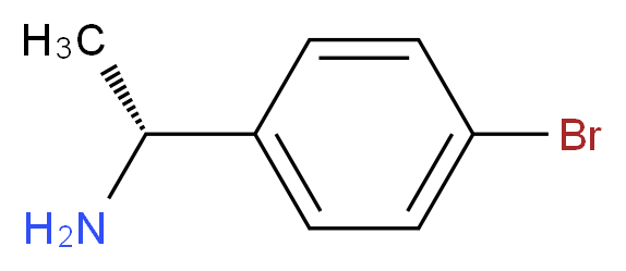 (R)-1-(4-BroMophenyl)ethanaMine_分子结构_CAS_45791-36-4)