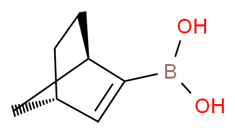 [(1R,4S)-bicyclo[2.2.1]hept-2-en-2-yl]boronic acid_分子结构_CAS_871333-98-1