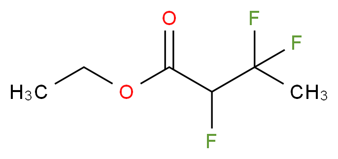 (±)-乙基2,3,3-三氟丁酸酯_分子结构_CAS_1219589-17-9)