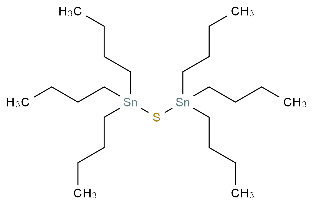 双(三丁基锡)硫醚_分子结构_CAS_4808-30-4)