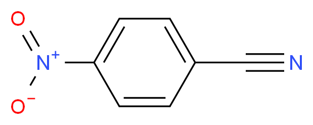 4-硝基苯甲腈_分子结构_CAS_619-72-7)
