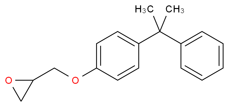 2-{[4-(1-methyl-1-phenylethyl)phenoxy]methyl}oxirane_分子结构_CAS_61578-04-9)