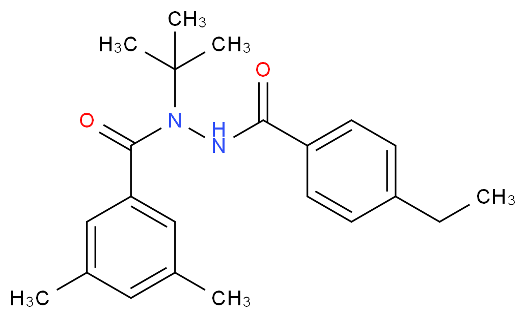 Tebufenozide_分子结构_CAS_112410-23-8)