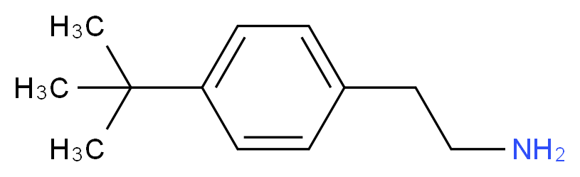 2-(4-tert-butylphenyl)ethanamine_分子结构_CAS_91552-82-8)