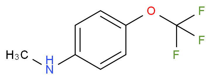 N-Methyl-4-(trifluoromethoxy)aniline_分子结构_CAS_41419-59-4)