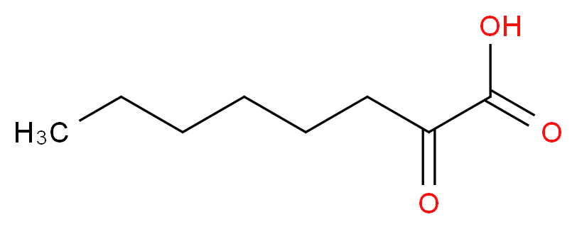 2-oxooctanoic acid_分子结构_CAS_328-51-8