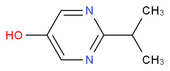 2-ISOPROPYLPYRIMIDIN-5-OL_分子结构_CAS_66739-84-2)