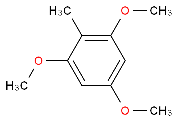 2,4,6-三甲氧基甲苯_分子结构_CAS_14107-97-2)