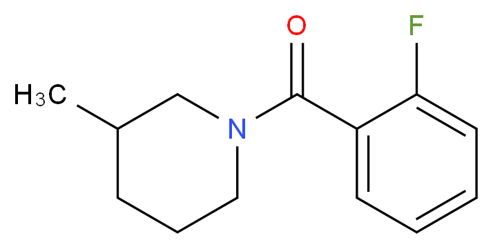 1-(2-Fluorobenzoyl)-3-methylpiperidine_分子结构_CAS_346692-66-8)