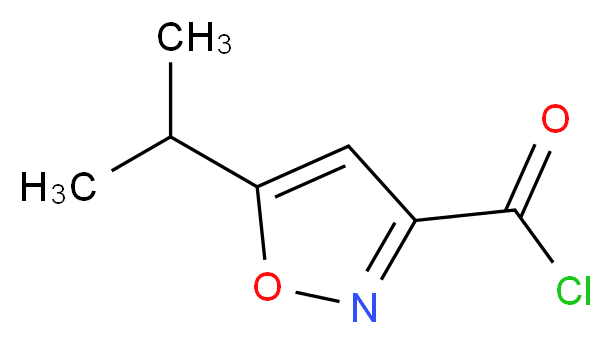 5-Isopropylisoxazole-3-carbonyl chloride_分子结构_CAS_)