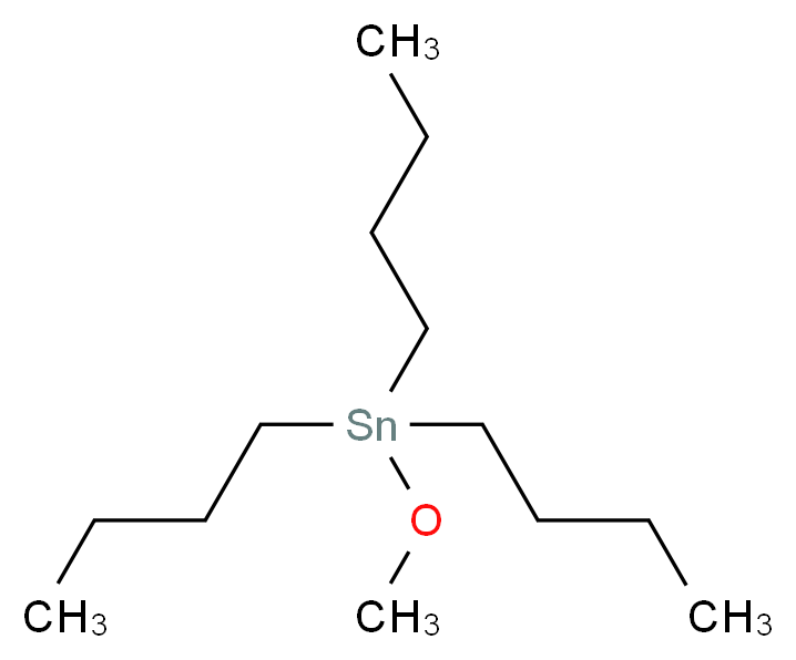 tributyl(methoxy)stannane_分子结构_CAS_1067-52-3