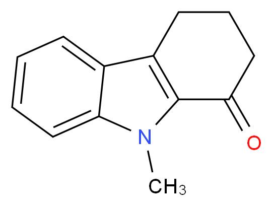 9-methyl-2,3,4,9-tetrahydro-1H-carbazol-1-one_分子结构_CAS_1485-19-4