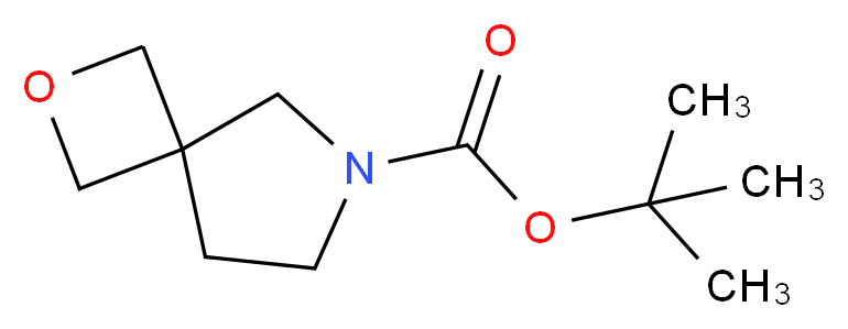 2-Oxa-6-azaspiro[3.4]octane-6-carboxylic acid tert-butyl ester_分子结构_CAS_1245816-31-2)