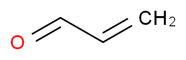 107-02-8 分子结构