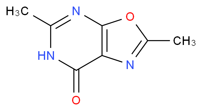 2,5-Dimethyl[1,3]oxazolo[5,4-d]pyrimidin-7(6H)-one_分子结构_CAS_959238-51-8)