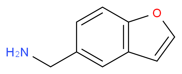 1-benzofuran-5-ylmethylamine_分子结构_CAS_37798-08-6)