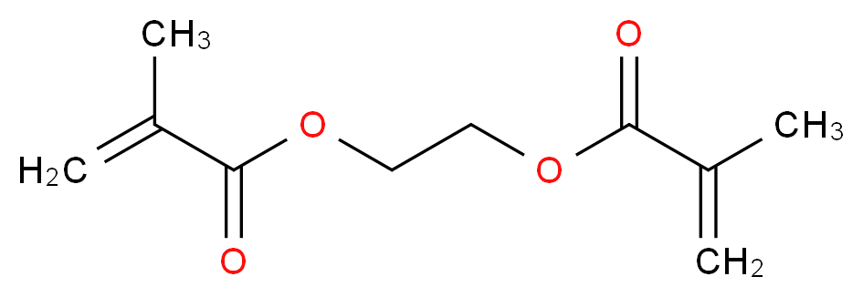 二甲基丙烯酸乙二醇酯_分子结构_CAS_97-90-5)