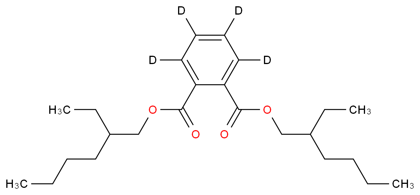 邻苯二甲酸二辛酯-3,4,5,6-d4_分子结构_CAS_93951-87-2)
