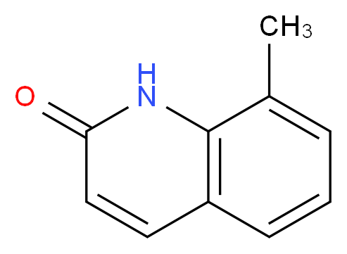 8-methyl-1,2-dihydroquinolin-2-one_分子结构_CAS_4053-36-5