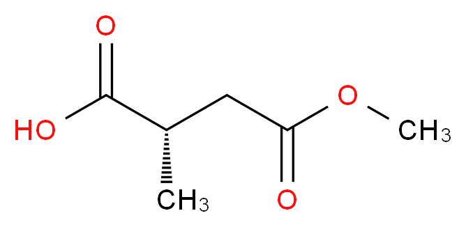 (S)-4-Methoxy-2-Methyl-4-oxobutanoic acid_分子结构_CAS_111266-27-4)