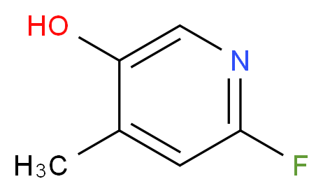 6-fluoro-4-methylpyridin-3-ol_分子结构_CAS_1227577-18-5