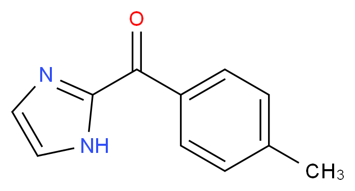 1H-imidazol-2-yl(4-methylphenyl)methanone_分子结构_CAS_116997-22-9)