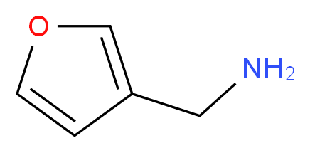 furan-3-ylmethanamine_分子结构_CAS_)