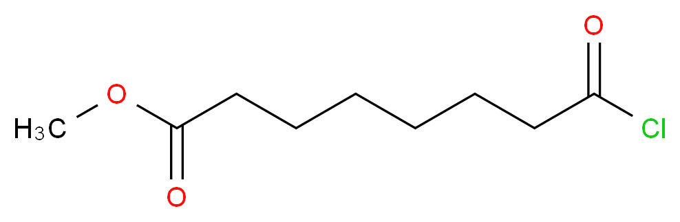 methyl 8-chloro-8-oxooctanoate_分子结构_CAS_41624-92-4