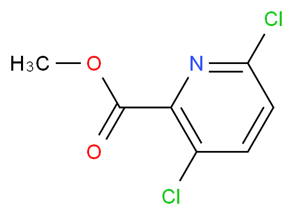 methyl 3,6-dichloropicolinate_分子结构_CAS_)