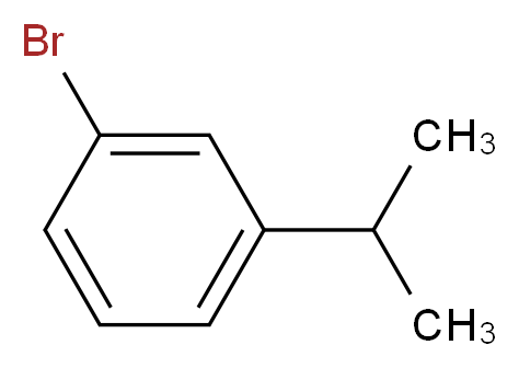 1-溴-3-异丙基苯_分子结构_CAS_5433-01-2)