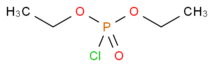 DIETHYL CHLOROPHOSPHATE_分子结构_CAS_814-49-3)