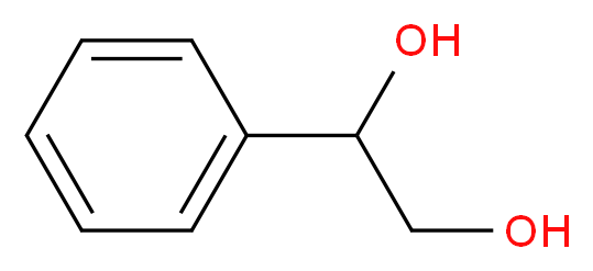 1-Phenylethane-1,2-diol_分子结构_CAS_93-56-1)