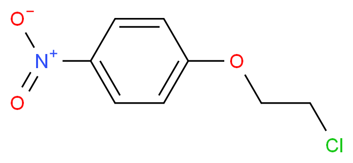 1-(2-Chloroethoxy)-4-nitrobenzene_分子结构_CAS_3383-72-0)