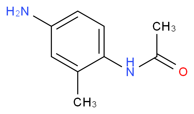 4'-Amino-2'-methylacetanilide_分子结构_CAS_56891-59-9)