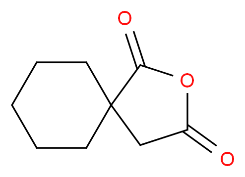 2-Oxaspiro[4.5]decane-1,3-dione_分子结构_CAS_)