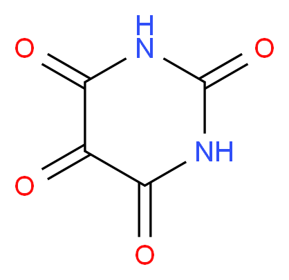 pyrimidine-2,4,5,6(1H,3H)-tetraone_分子结构_CAS_)