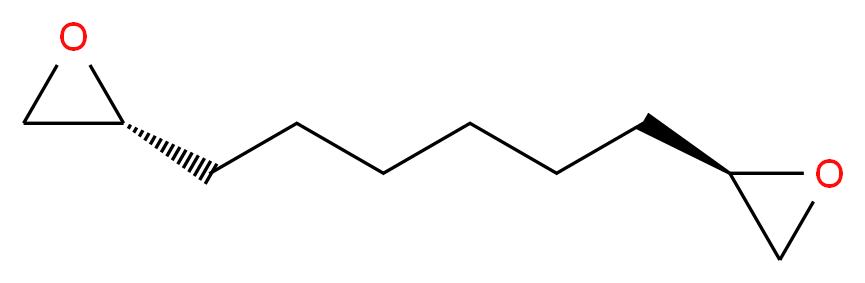 (2R)-2-{6-[(2R)-oxiran-2-yl]hexyl}oxirane_分子结构_CAS_144741-95-7