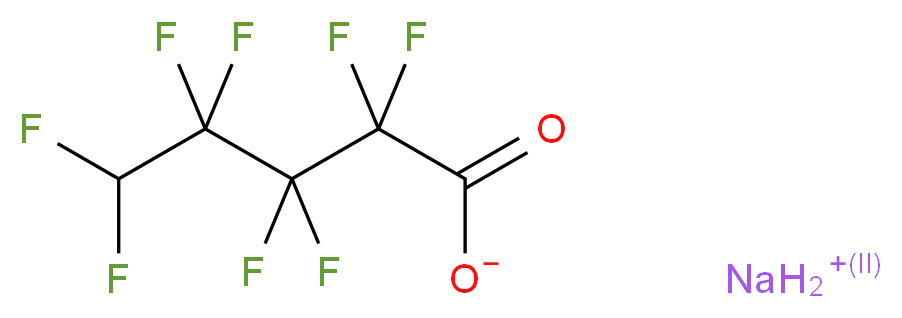 Sodium 5H-octafluoropentanoate_分子结构_CAS_22715-46-4)