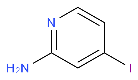 4-iodopyridin-2-amine_分子结构_CAS_552331-00-7