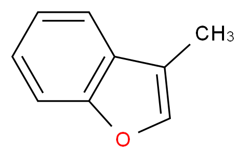 3-methyl-1-benzofuran_分子结构_CAS_)